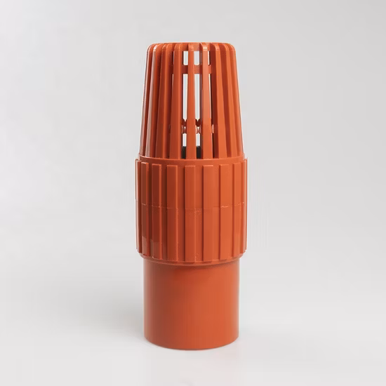 농장 농업 관개를 위한 Pntek 배관 재료 PVC 플라스틱 PP 볼 밸브 풋 밸브 2인치